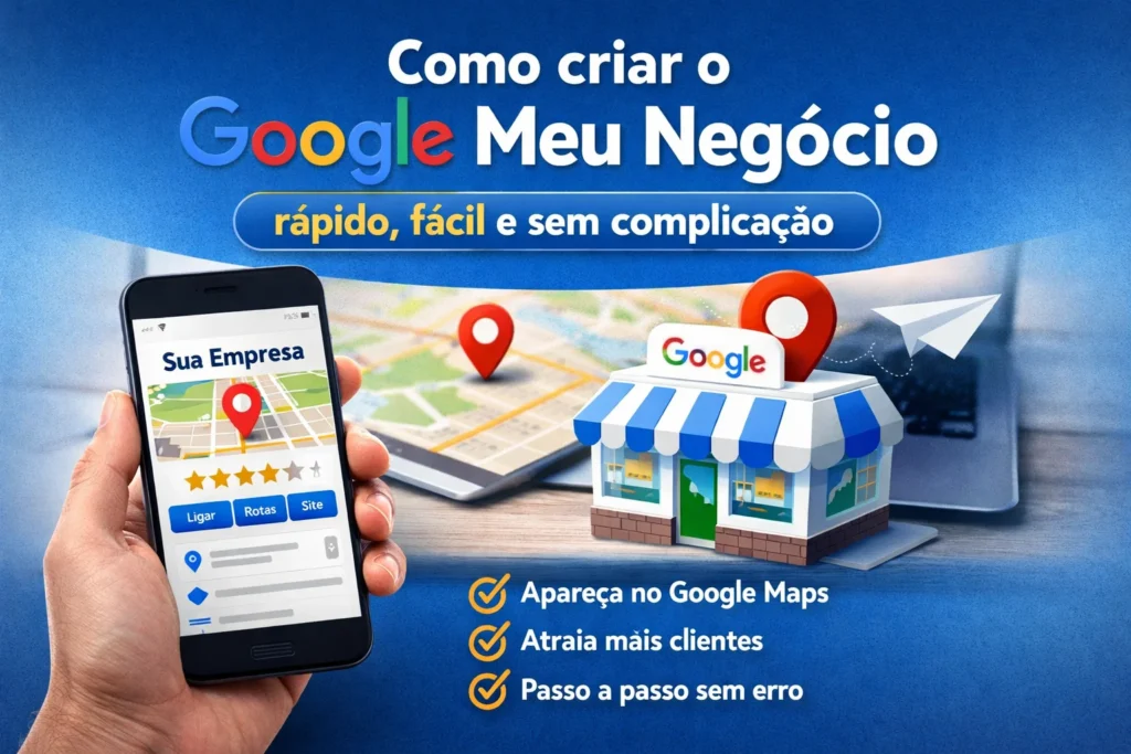Como criar Google Meu Negócio e aparecer no Google Maps