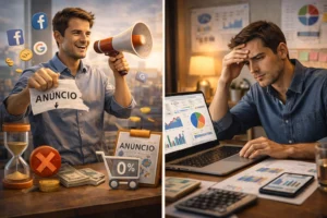 Dificuldade em interpretar resultados de anúncios pagos